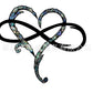 Frendorf | Unendlichkeitsherz Wanddeko | Symbol der ewigen Liebe