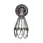 Frendorf | Gegoten ijzeren draadbescherming wandverlichting boerderij stijl 1 bol restaurant draaibare scone lamp in zwart/bronze