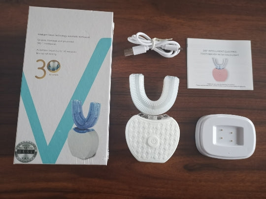 Frendorf | Zahnbürste Beidseitig Elektrisch Wasserdicht LED USB *NEU