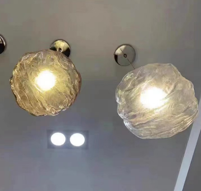 Frendorf | CloudNova Glas Pendelleuchte | Modernes Design | Einzigartiger Wolken-Look | Stimmungsvolle Beleuchtung