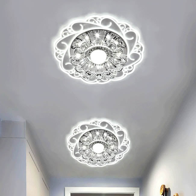 Frendorf | IlluBloom LED Deckenleuchte | Kreatives Blütendesign | Runde Deckenlampe | Energieeffizient & Modern
