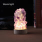 Kristallampe - Amethyst - Heilende Energie - Sanftes Licht