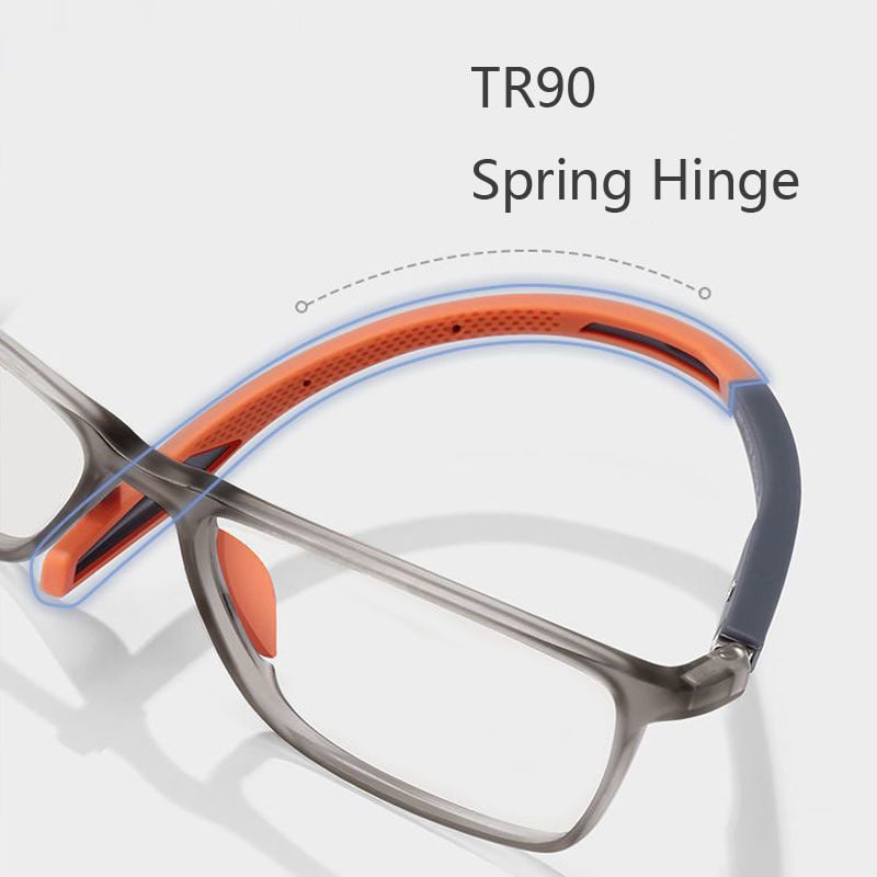 Frendorf | Ultraleichte multifokale Lesebrille für Damen und Herren – hochwertiges Polycarbonat – für nah und fern – Wanduhru