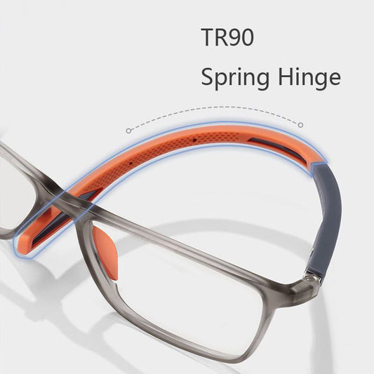 Frendorf | Ultraleichte multifokale Lesebrille für Damen und Herren – hochwertiges Polycarbonat – für nah und fern – Wanduhru
