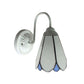 Frendorf | Lily Wandlamp 1 Kop Wit Glas Tiffany Muur Gemonteerd Licht voor Slaapkamer
