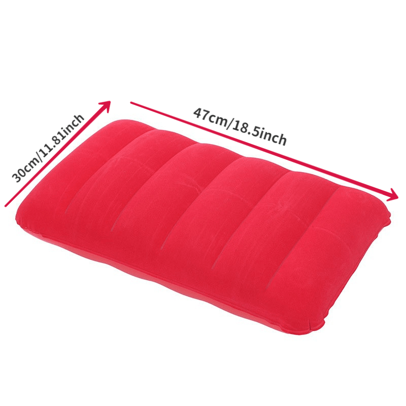 Frendorf | Aufblasbares Reisekissen für unterwegs – Bequem und kompakt für Camping und Abenteuer