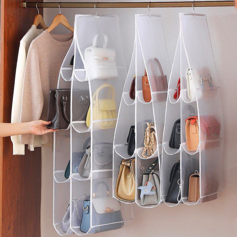 Frendorf | Handtasche staubgeschützter Organizer mit 6/8 großen Fächern