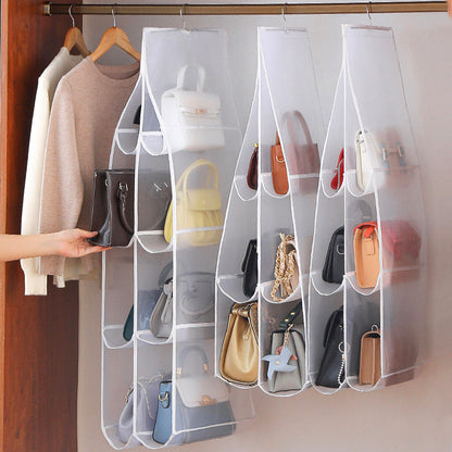 Frendorf | Handtasche staubgeschützter Organizer mit 6/8 großen Fächern