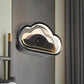 Frendorf | Herz/Wolke Wandbeleuchtung Nordic Acryl Schwarz/Weiß LED Wandmontierte Lichtleuchte für Schlafzimmer