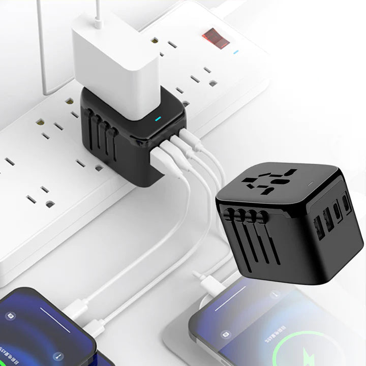 Frendorf | Universeller 100V-220V Smart Travel Adapter Spannungswandler.