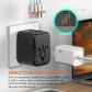 Frendorf | Universeller 100V-220V Smart Travel Adapter Spannungswandler.