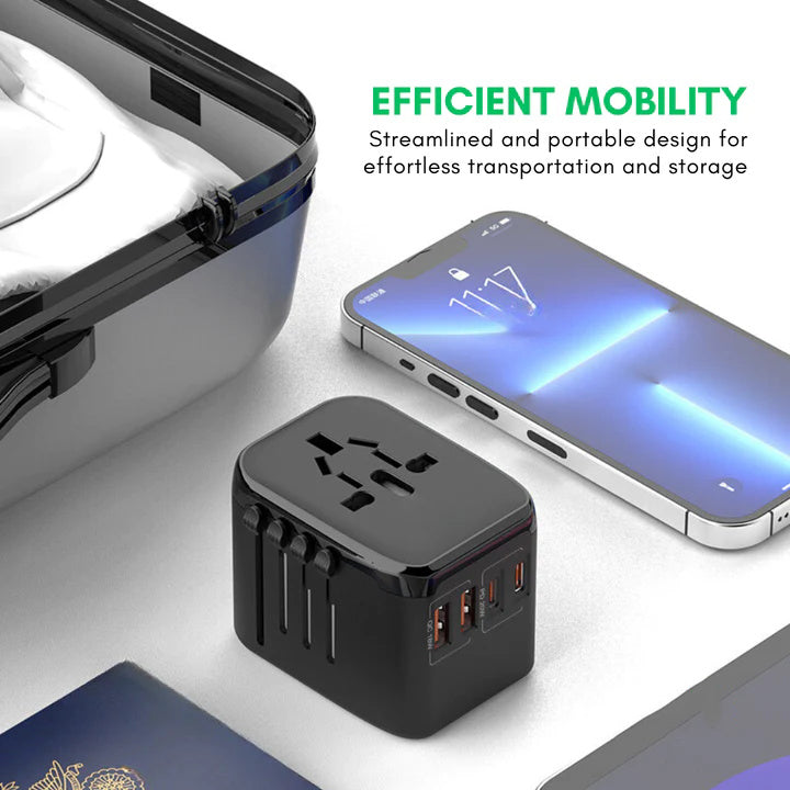Frendorf | Universeller 100V-220V Smart Travel Adapter Spannungswandler.