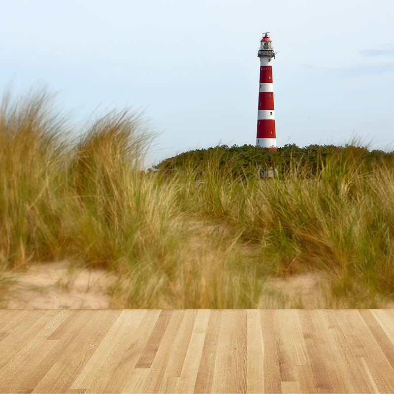 Frendorf | Grote Vuurtoren Uitzicht Muurpapier Verlichtend Kust Eetkamer Wandbekleding
