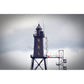 Frendorf | Grand Lighthouse Muurbehang voor Eetkamer Menselijk Landschap Wandbekleding, Gepersonaliseerd
