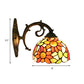Frendorf | Lodge Flower Wand lamp met gebogen arm 1 licht mini wandverlichting voor woonkamer