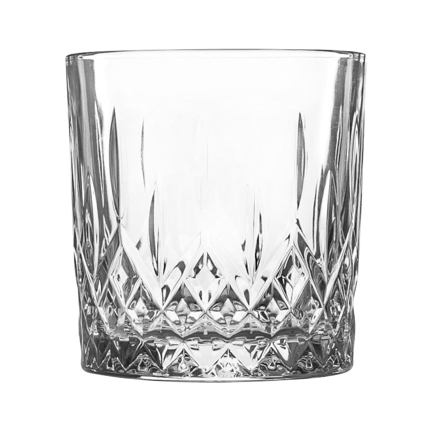 Frendorf | 330ml Whiskeyglas – robust und stilvoll, perfekt zum Servieren von Whiskey, Bourbon oder anderen Spirituosen, entworfen um Geschmack und Aroma zu verbessern, ideal für Hausbars, um Gäste zu unterhalten oder zum entspannten Trinken.