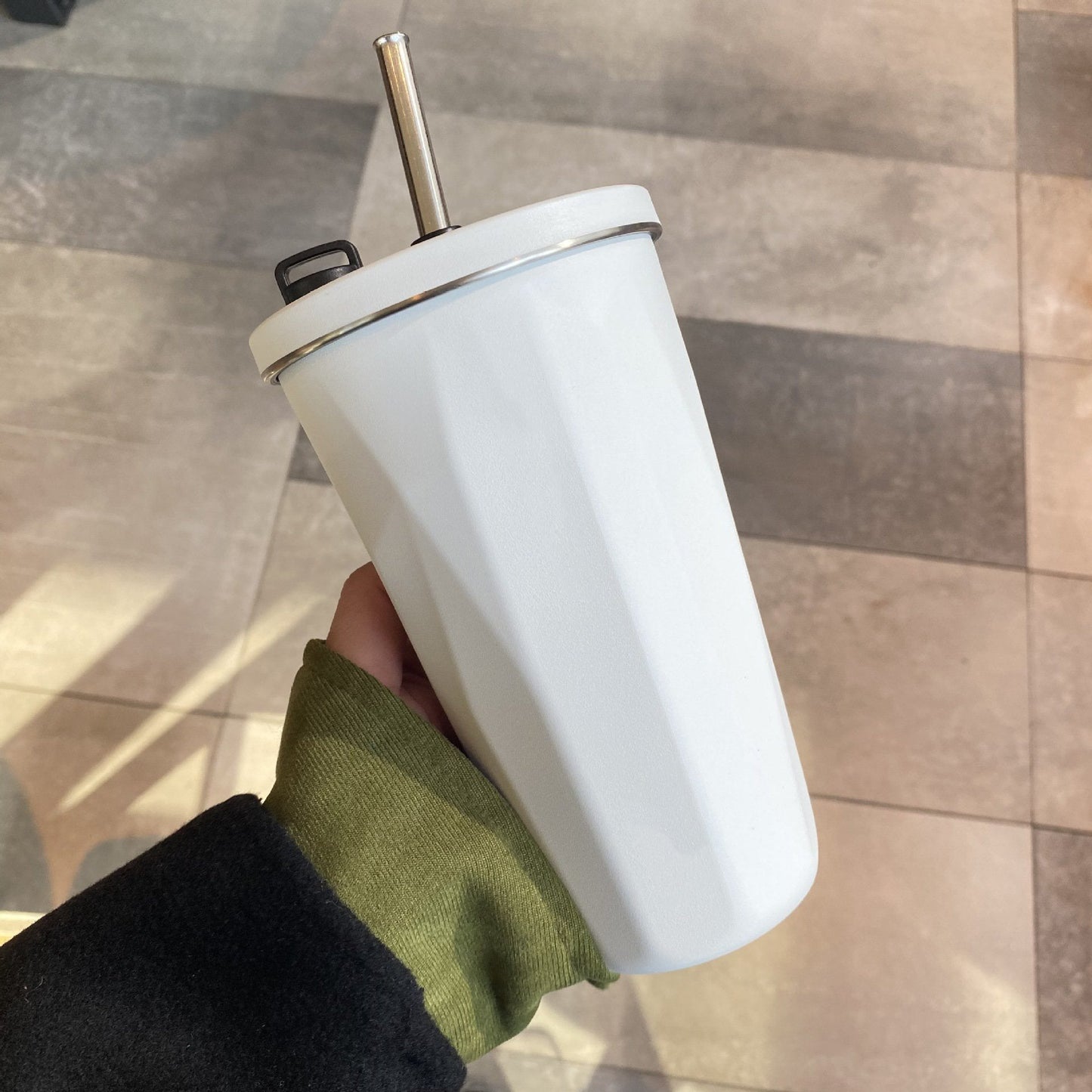 Frendorf | Becher mit faltbarem Strohhalm