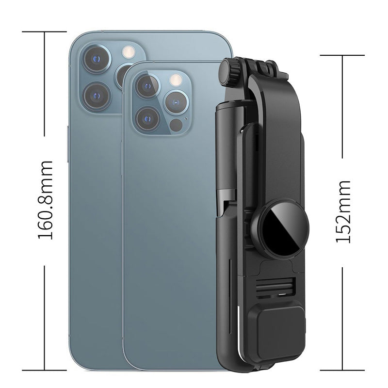 Frendorf | Bluetooth-Selfie-Stick-Stativ mit Telefonhalter und Beauty-Fill-in-Beleuchtung