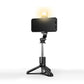Frendorf | Bluetooth-Selfie-Stick-Stativ mit Telefonhalter und Beauty-Fill-in-Beleuchtung