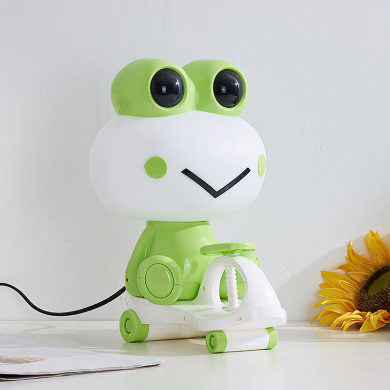 Schwein/Frosch/Panda Kinderzimmer Leselampe Kunststoff 1-Lampe Cartoon Nachttischlampe in Schwarz/Rosa/Grün