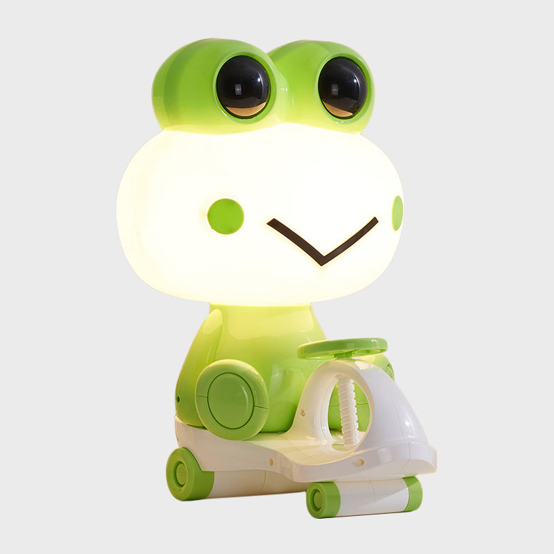 Schwein/Frosch/Panda Kinderzimmer Leselampe Kunststoff 1-Lampe Cartoon Nachttischlampe in Schwarz/Rosa/Grün