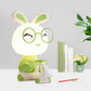 Schwein/Frosch/Panda Kinderzimmer Leselampe Kunststoff 1-Lampe Cartoon Nachttischlampe in Schwarz/Rosa/Grün