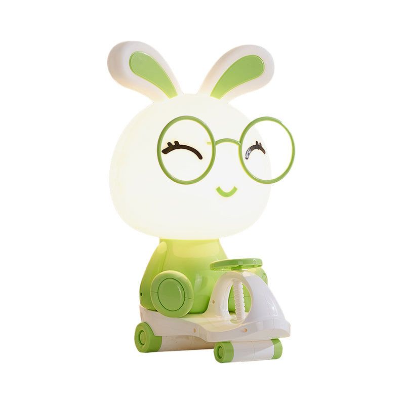 Schwein/Frosch/Panda Kinderzimmer Leselampe Kunststoff 1-Lampe Cartoon Nachttischlampe in Schwarz/Rosa/Grün
