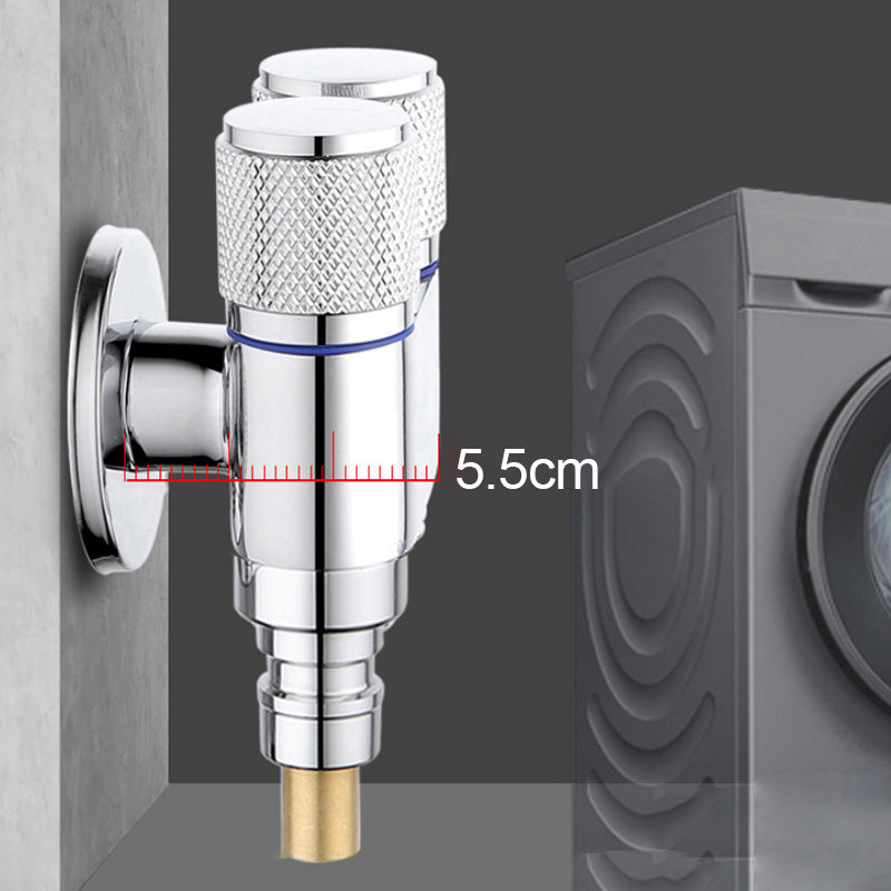 Frendorf | 1/2" Winkelventil mit doppeltem Schaltanschluss