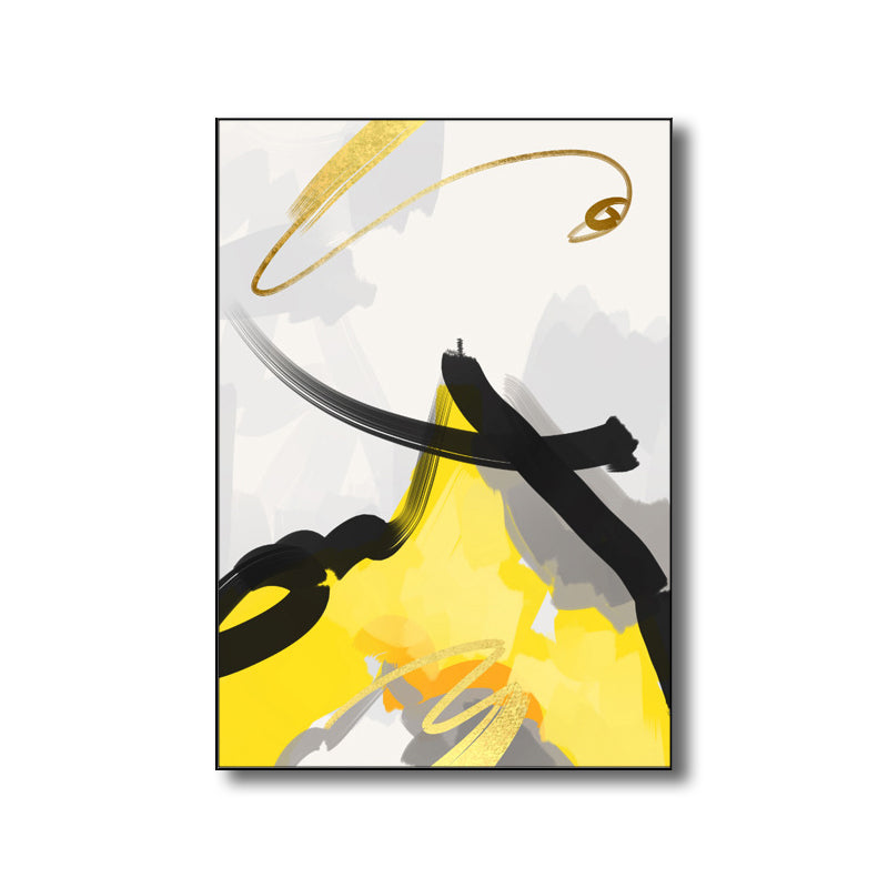 Frendorf | Borstelslag Canvas voor Badkamer Illustratie Wandkunst Print, Meerdere Maatopties