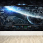 Frendorf | Space Capsule View Mural Wallpaper Sci-Fi Feuchtigkeitsbeständiges Wandkunst für Kinderzimmer