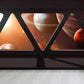 Frendorf | Space Capsule View Mural Wallpaper Sci-Fi Feuchtigkeitsbeständiges Wandkunst für Kinderzimmer