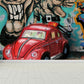 Frendorf | Coole Straße Graffiti Wanddekoration Mural Jungen Schlafzimmer Abstraktes Muster Wandverkleidung, Maßgeschneidert