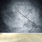 Grau geometrisches Muster Wandbild feuchtigkeitsbeständige industrielle Badezimmer Wandverkleidung