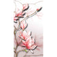 Frendorf | Illustration style flower branch wall sticker for the living room, pink, personalized