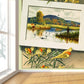 Frendorf | Waterdicht florale wandtattoo moderne vlieswanddecoratie, individueel bedrukt