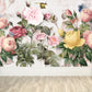 Big Bloom Pfingstrose Tapete Wandbild Modernismus Schöne Blumen Wandbekleidung in Pink