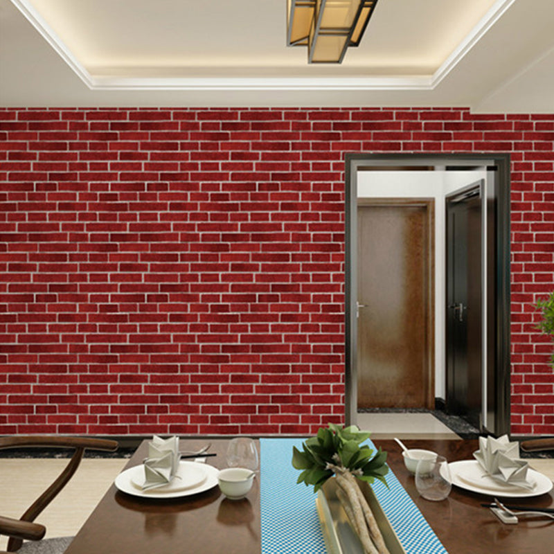 Helle Backstein Tapete für Wohnzimmer Architektur Wandverkleidung, 57-1-Quadratfuß