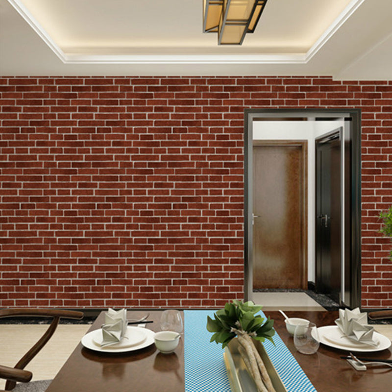 Helle Backstein Tapete für Wohnzimmer Architektur Wandverkleidung, 57-1-Quadratfuß