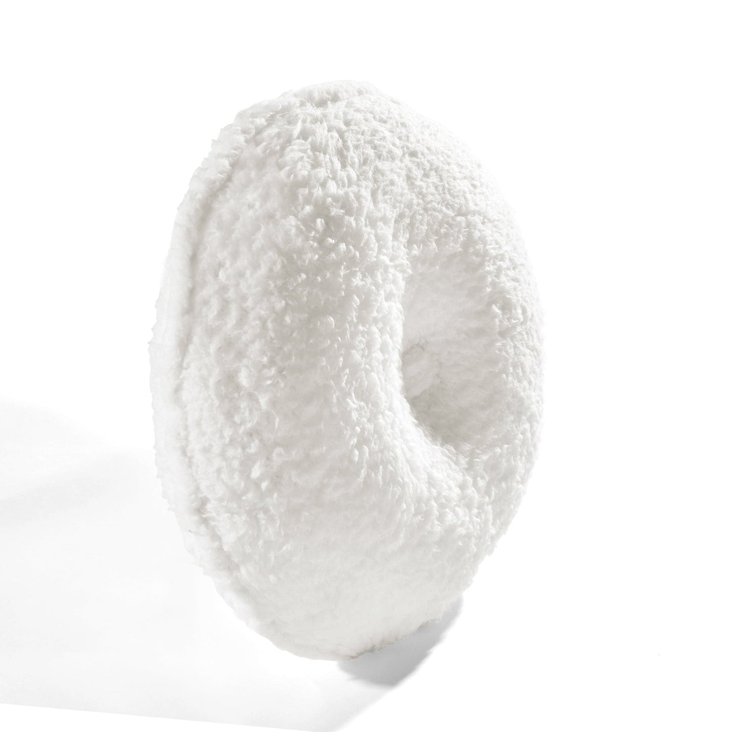 Button Soft Sherpa runde Wurfkissen