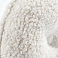 Button Soft Sherpa runde Wurfkissen