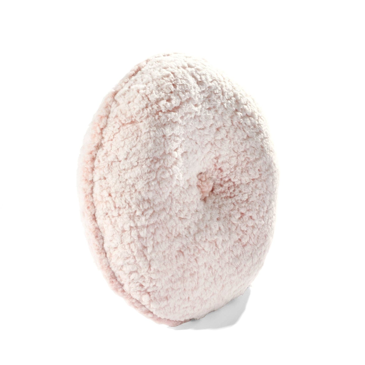 Button Soft Sherpa runde Wurfkissen