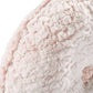 Button Soft Sherpa runde Wurfkissen
