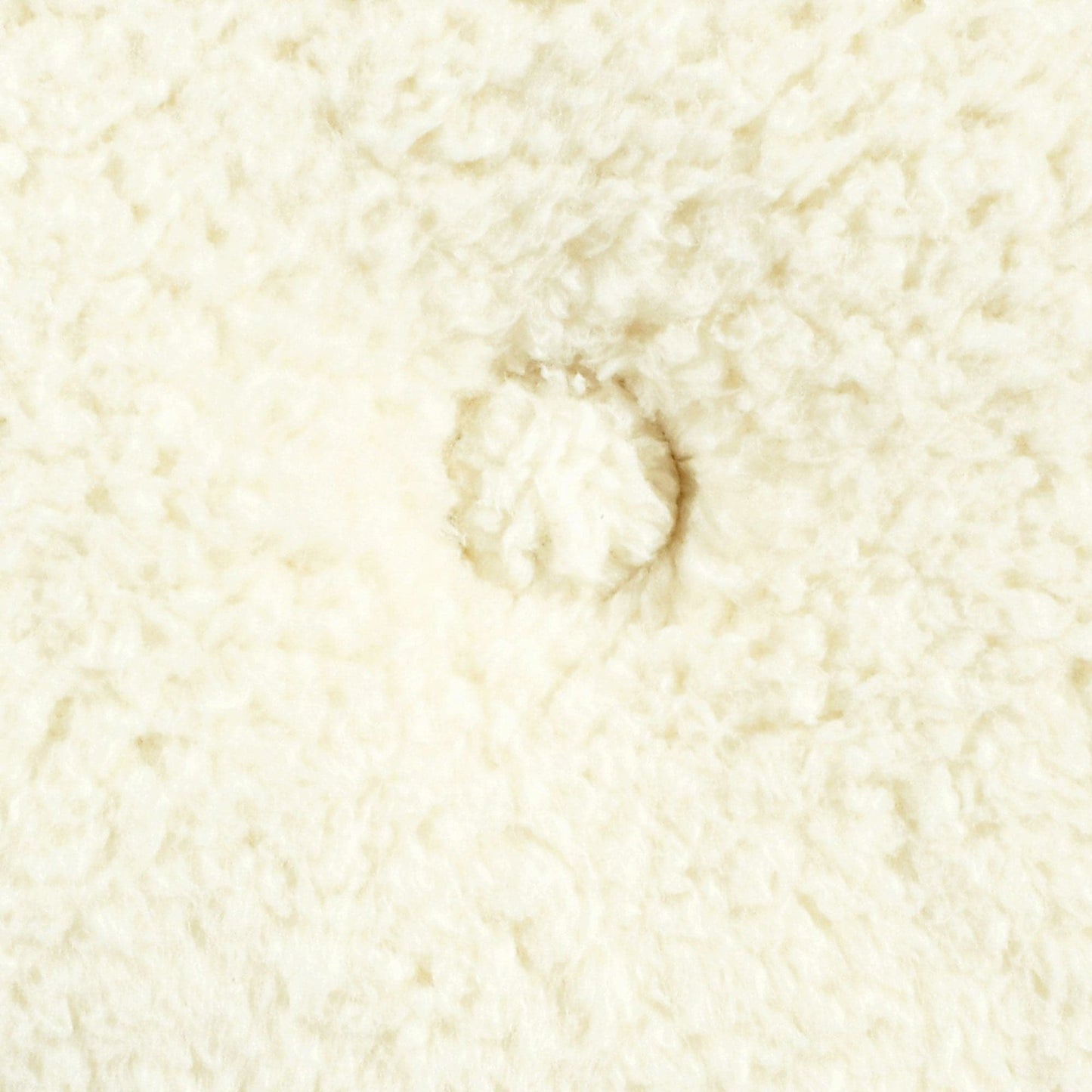 Button Soft Sherpa runde Wurfkissen