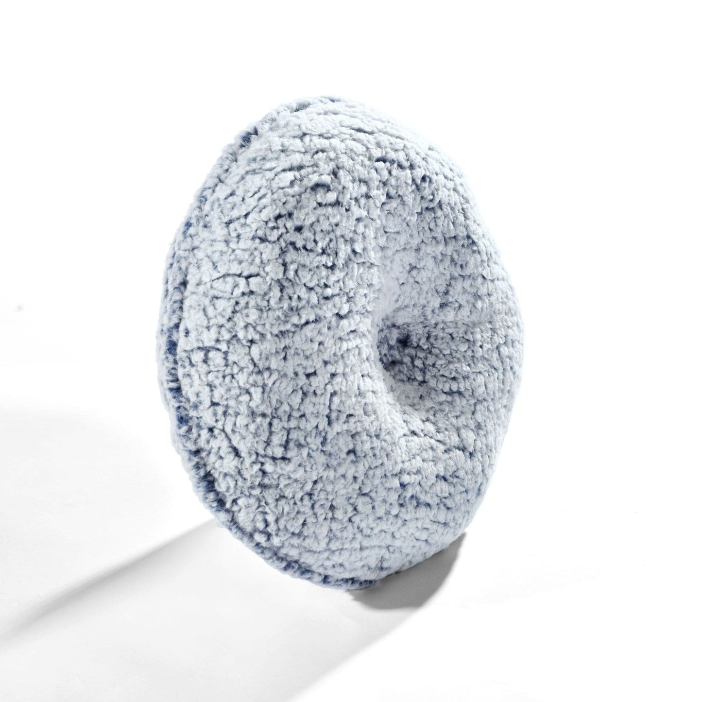 Button Soft Sherpa runde Wurfkissen