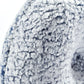 Button Soft Sherpa runde Wurfkissen
