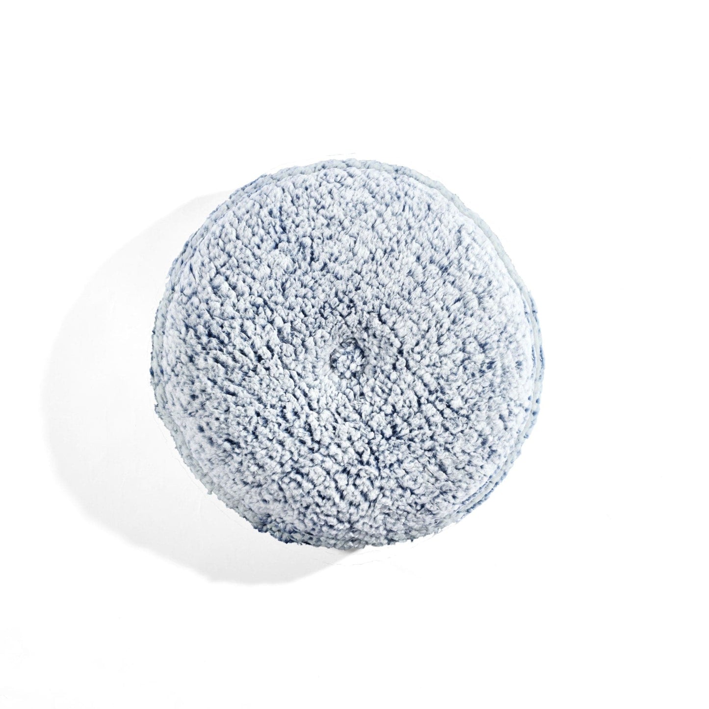 Button Soft Sherpa runde Wurfkissen