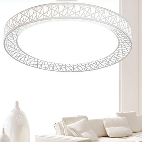 Frendorf | Orbivis Halo LED Deckenleuchte | Kreatives Vogelnest-Design | Modern & Dimmbar | Runde Leuchte