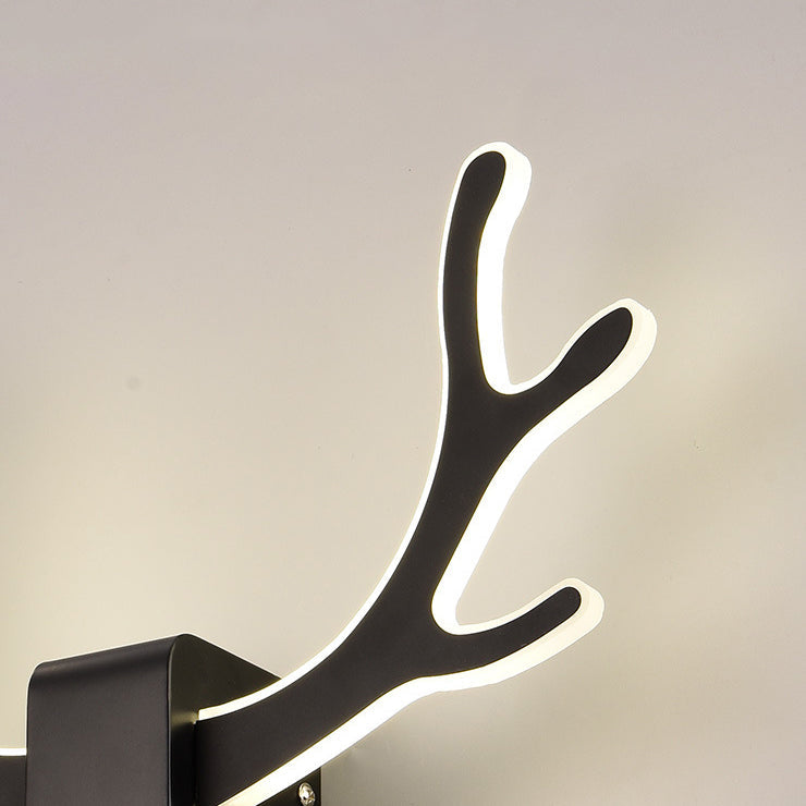 Frendorf | LumiAntler LED Wandleuchte | Nordisches Geweihdesign | Modernes Acryl | Warmes & Kaltes Licht | Kreative Wandlampe