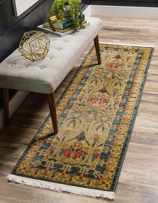 Frendorf | EleganceFringe Moderner Teppich mit Fransen | Klassisches Design | Hochwertig & Stilvoll | Verschiedene Größen