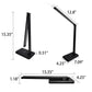 Frendorf | Lumosync FoldPro LED Tischlampe | Kabellos & Wiederaufladbar | Augenschutz | Dimmbar | USB-Ladestation